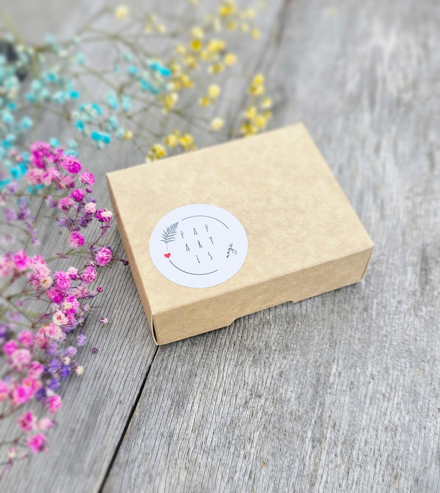 A unique, one-of-a-kind pendant with Baltic amber, resembling a drop of sunshine. The amber is transparent and clear. Metal details on the reverse side read 'always'.