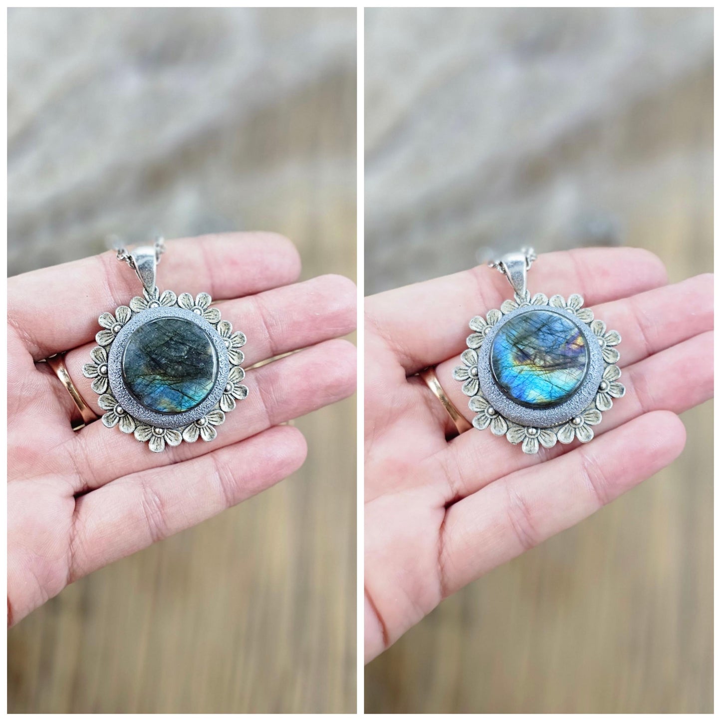 Labradorite pendant