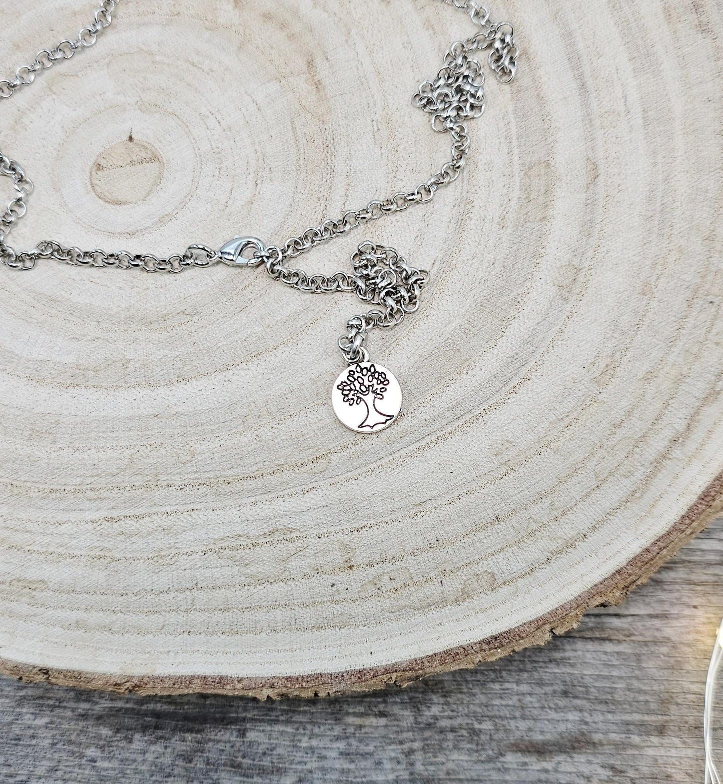 Double Sided Pendant Locket with Labradorite and Heart, Valentine day Love gift, For essential oil or Photo, Boho style, Protective Stone