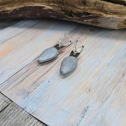 Labradorito auskarai 'Katinėliai'