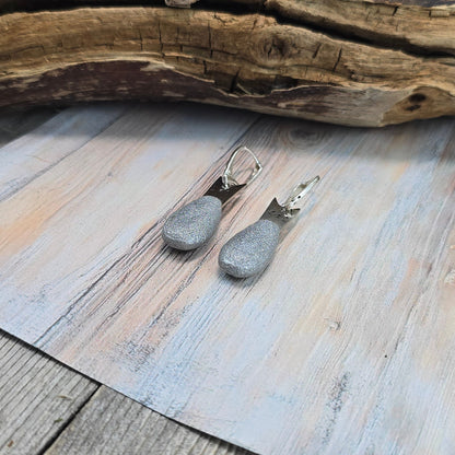 Labradorito auskarai 'Kačiukai'