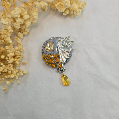 Sagė su fėja ir širdele