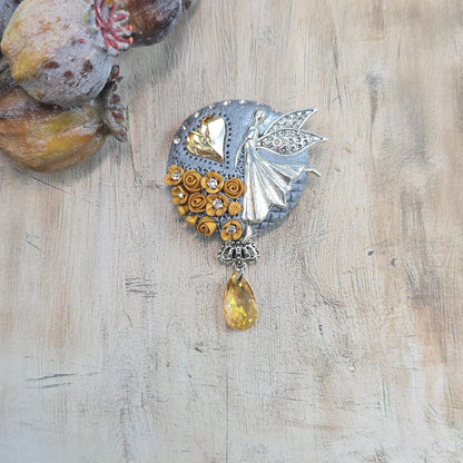 Sagė su fėja ir širdele