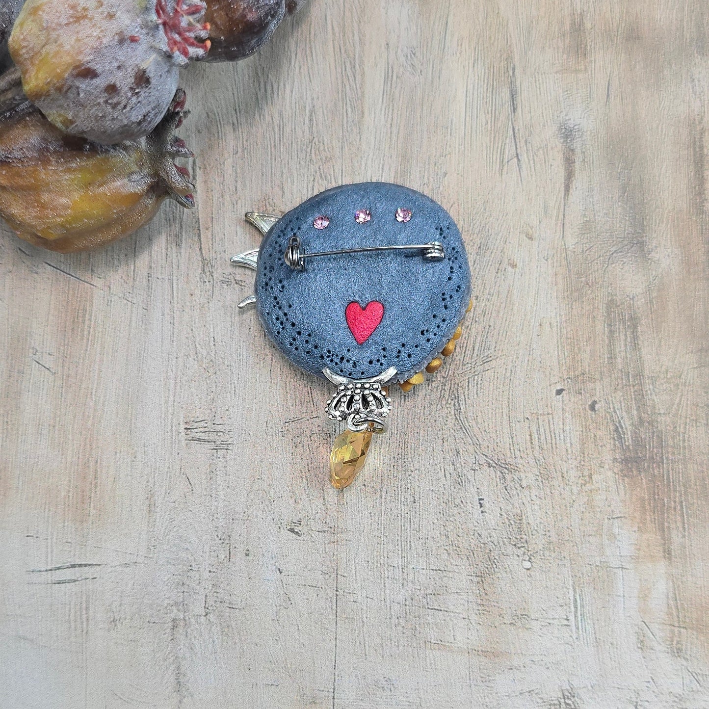 Sagė su fėja ir širdele