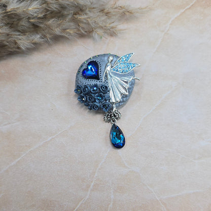 Sagė su fėja ir širdele