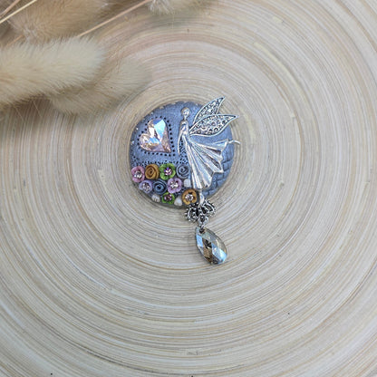 Sagė su fėja ir širdele