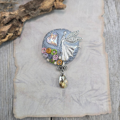 Sagė su fėja ir širdele