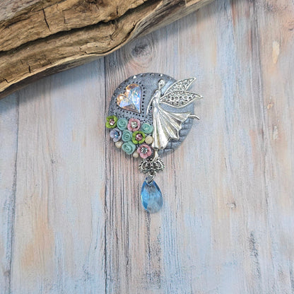 Sagė su fėja ir širdele