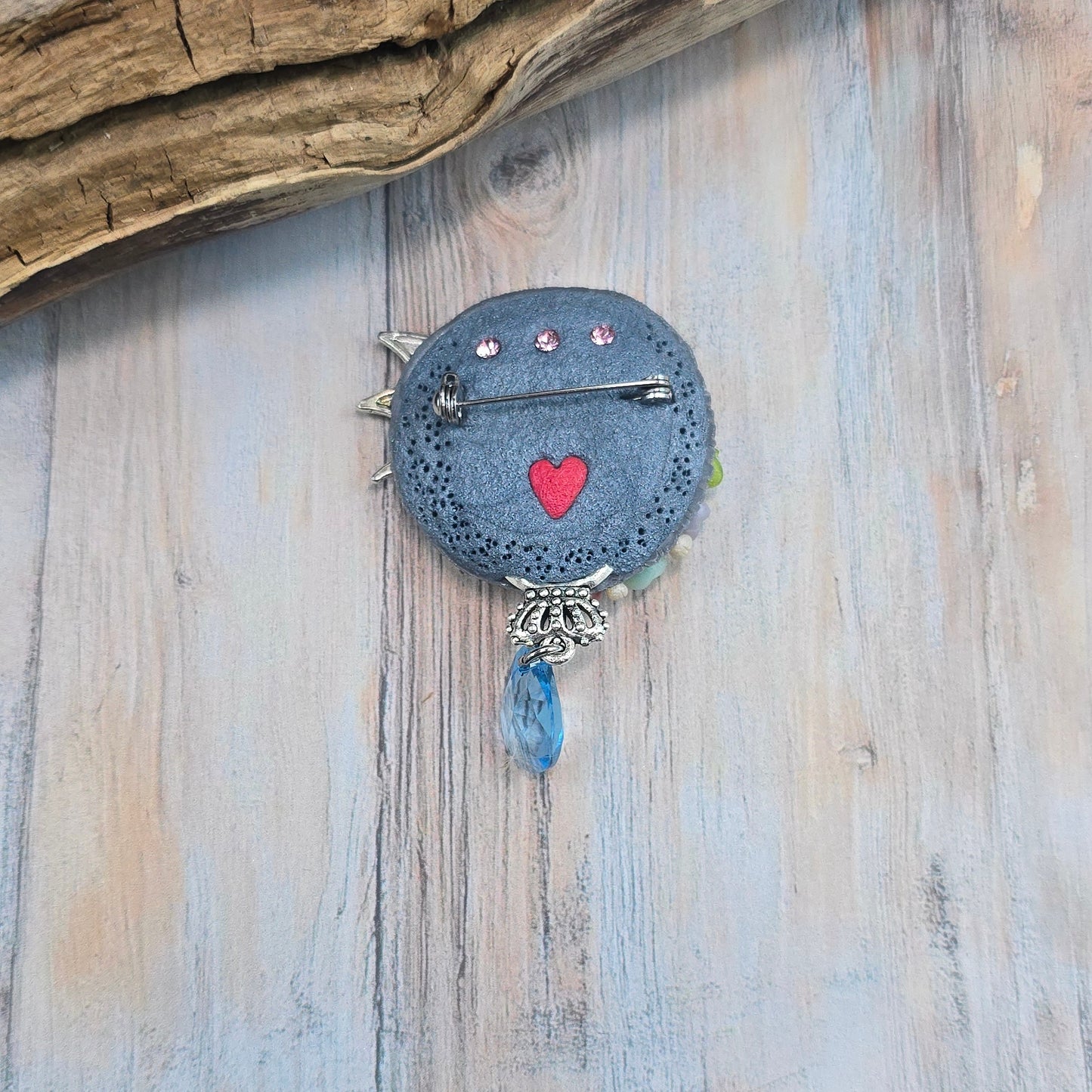 Sagė su fėja ir širdele