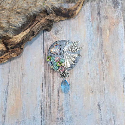 Sagė su fėja ir širdele