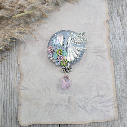 Sagė su fėja ir širdele