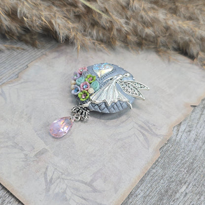 Sagė su fėja ir širdele