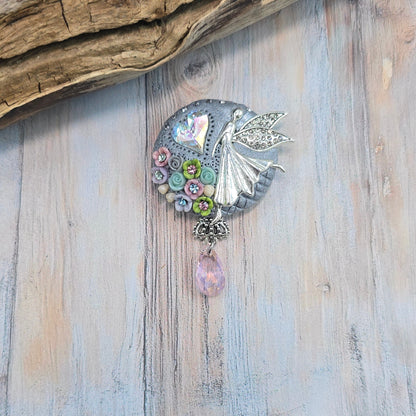 Sagė su fėja ir širdele