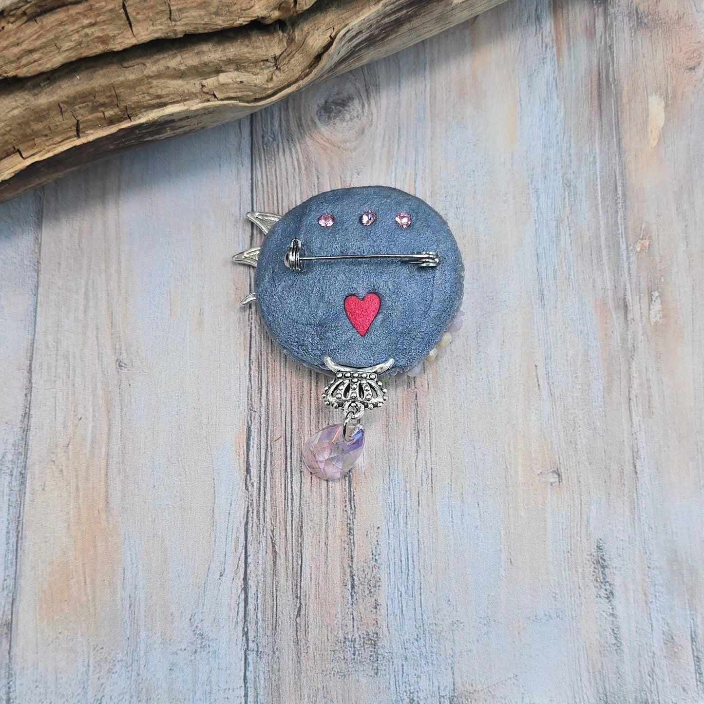 Sagė su fėja ir širdele