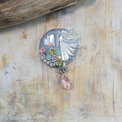 Sagė su fėja ir širdele