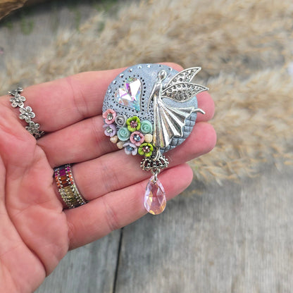 Sagė su fėja ir širdele