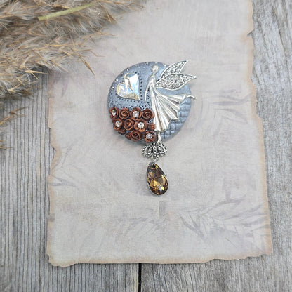 Sagė su fėja ir širdele