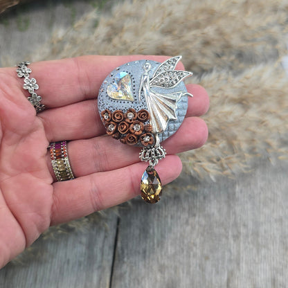 Sagė su fėja ir širdele