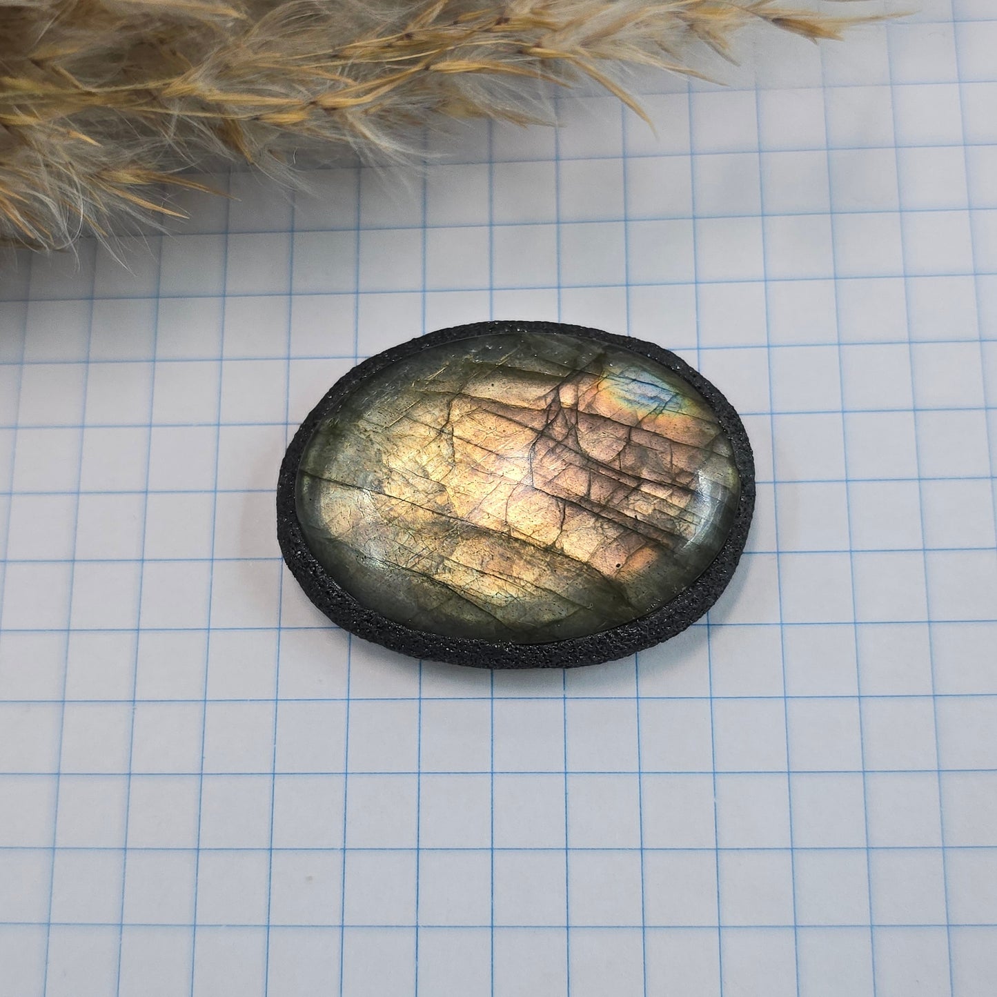 Labradoritas sargas, vidutinis