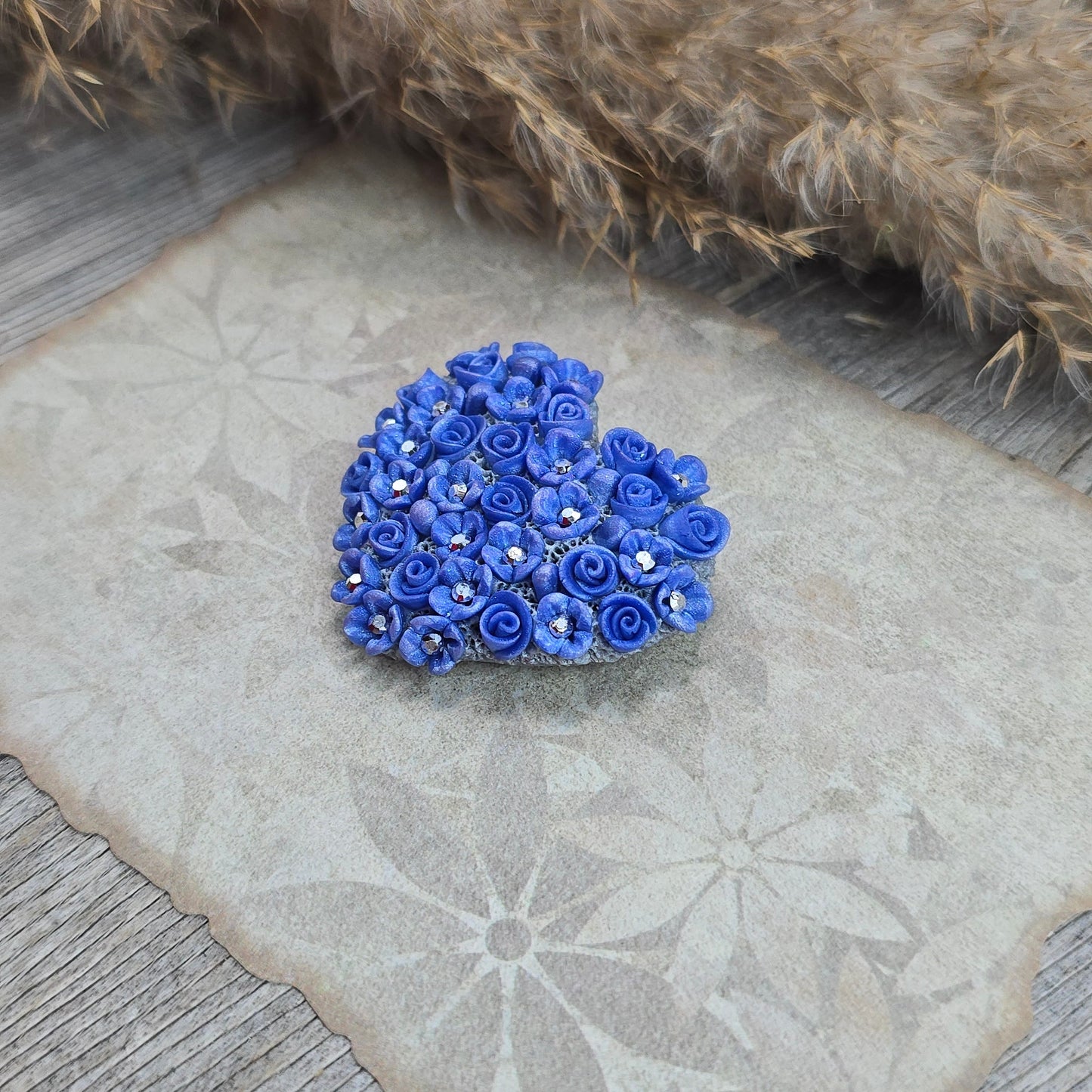 Melsva sagė širdelė