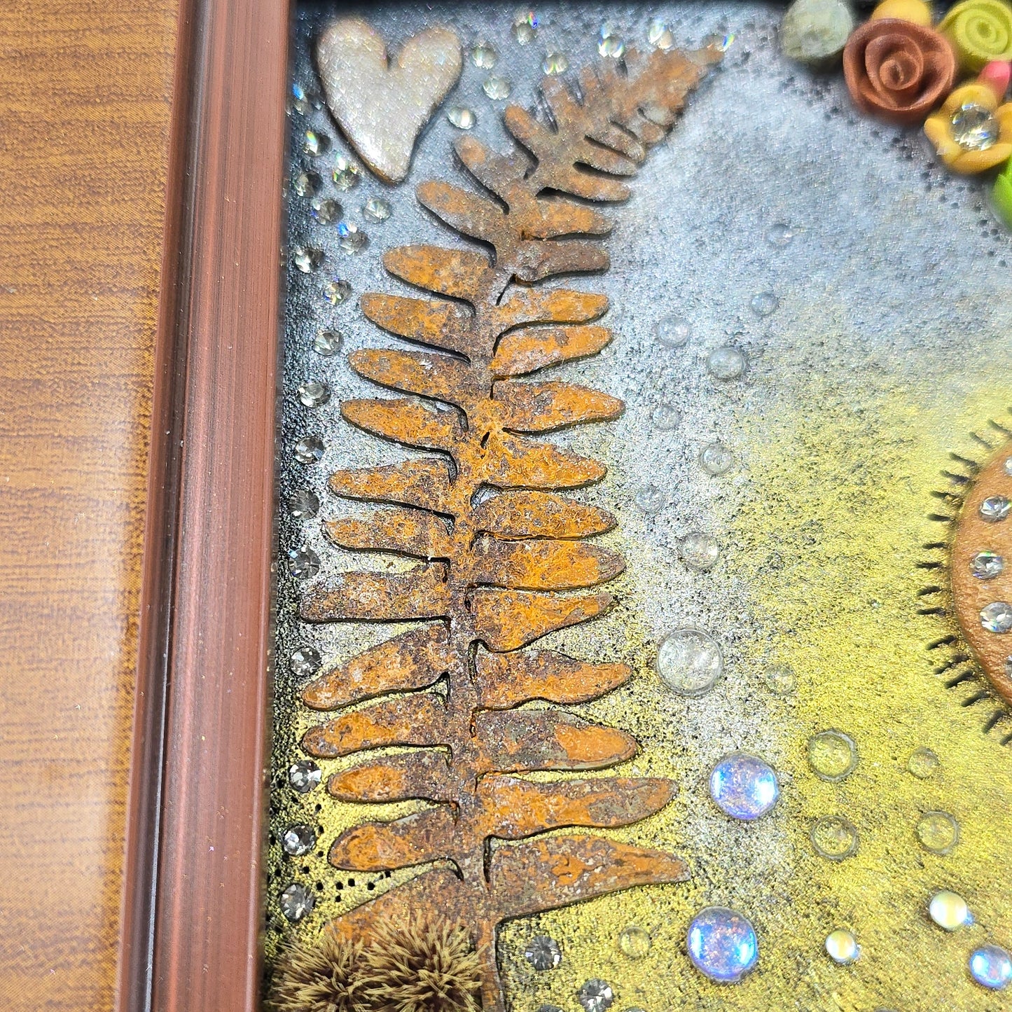 Paveikslas su labradoritu 'Papartis'