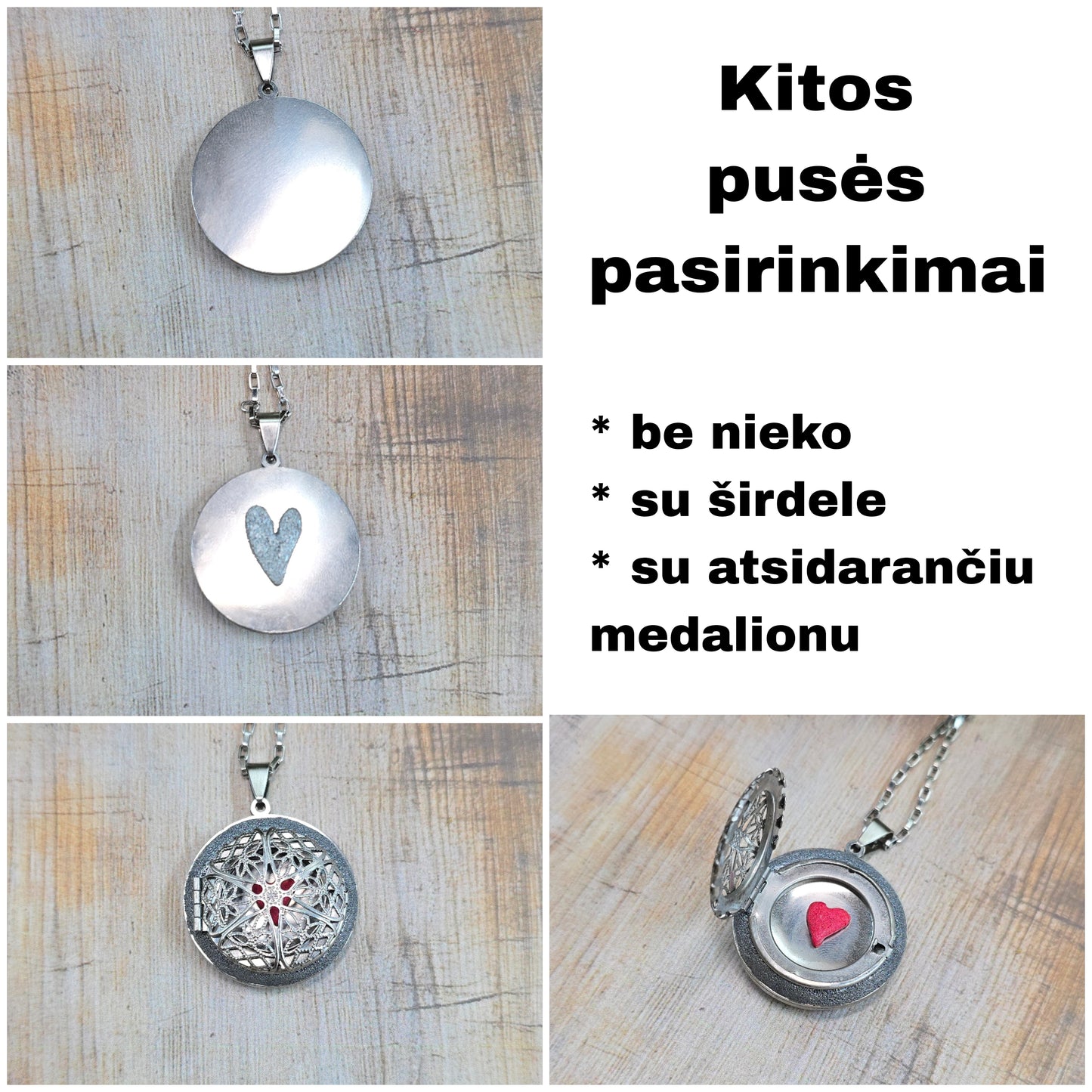 Vienpusis labradorito pakabukas Katė ant mėnulio